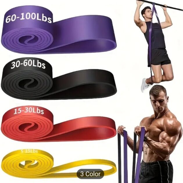 مجموعة أشرطة المقاومة متعددة الاستخدامات