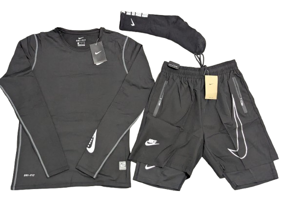 اونسومبل 3 بياس نايك (شورت بالفيزو+ بودي مونش)